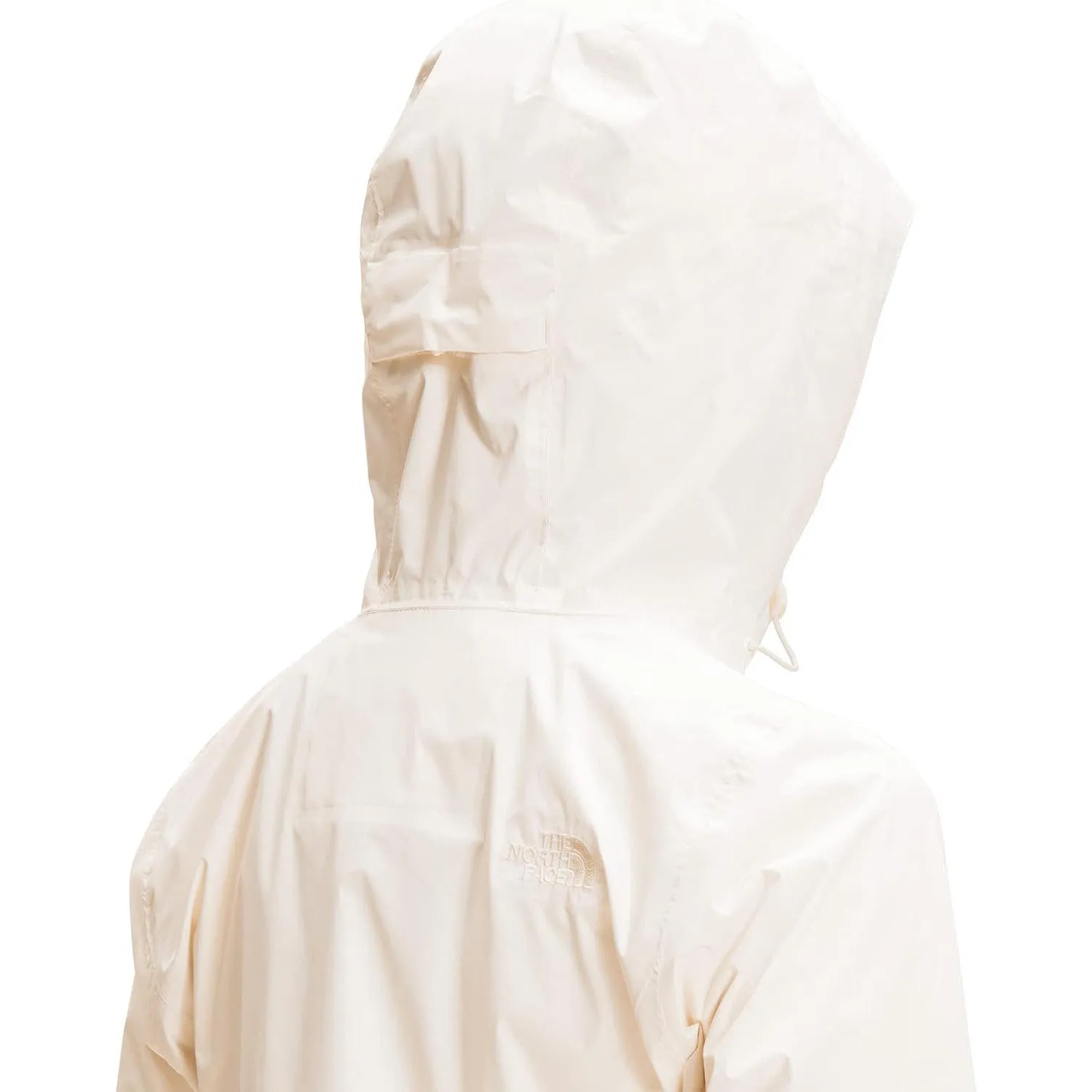 THE NORTH FACE Women’s Venture 2 Waterproof Hooded Rain Jacket (Standard and Plus Size), Gardenia White, Large