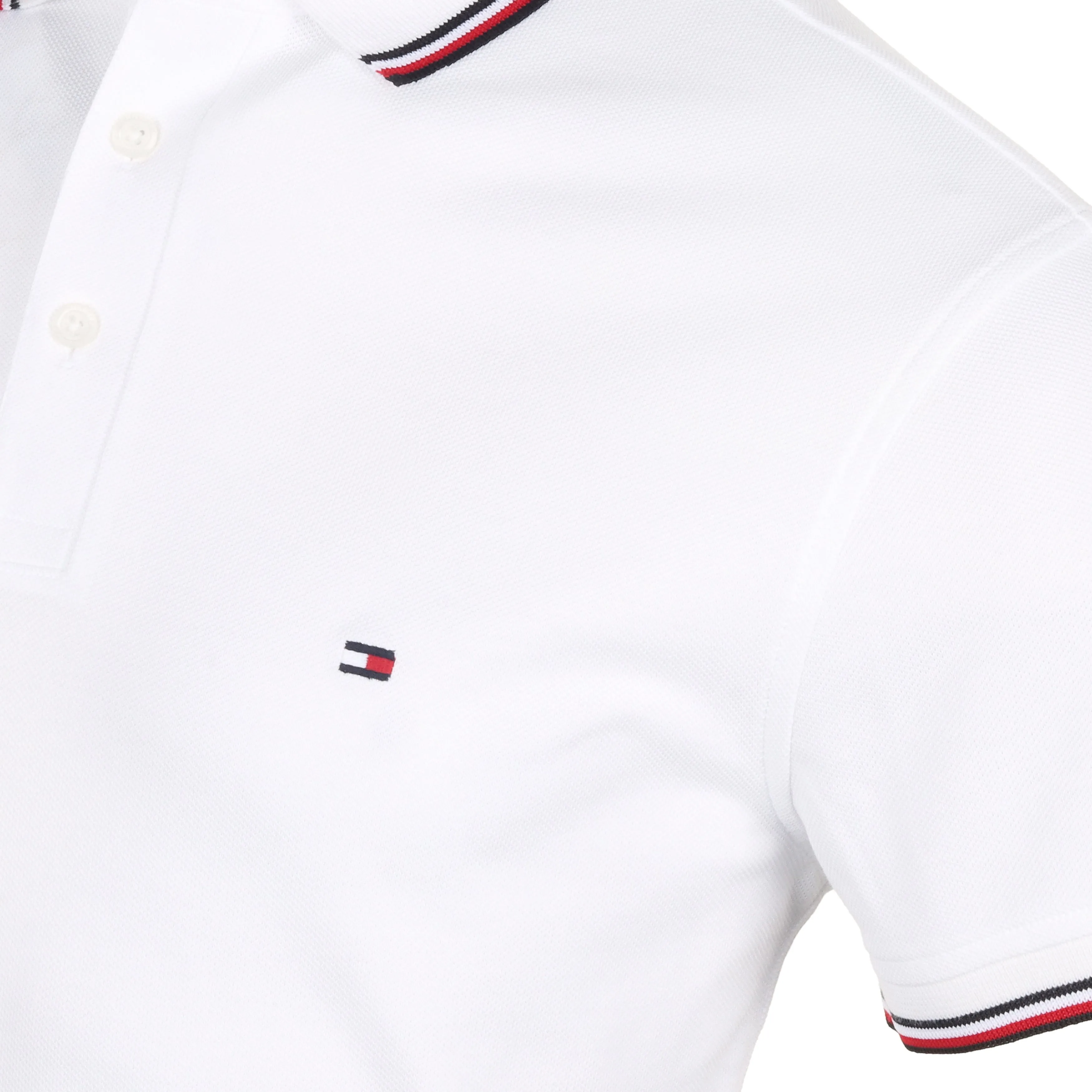 Tommy Hilfiger 1985 RWB Tipped Slim Polo Shirt