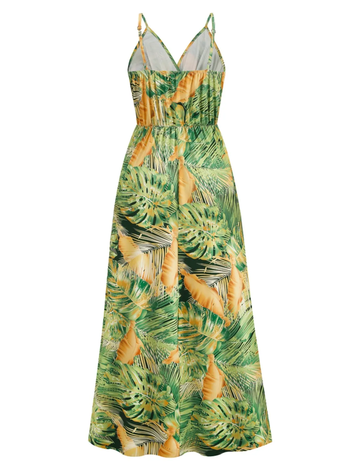 Tropical Cami Vacation Maxi Dress