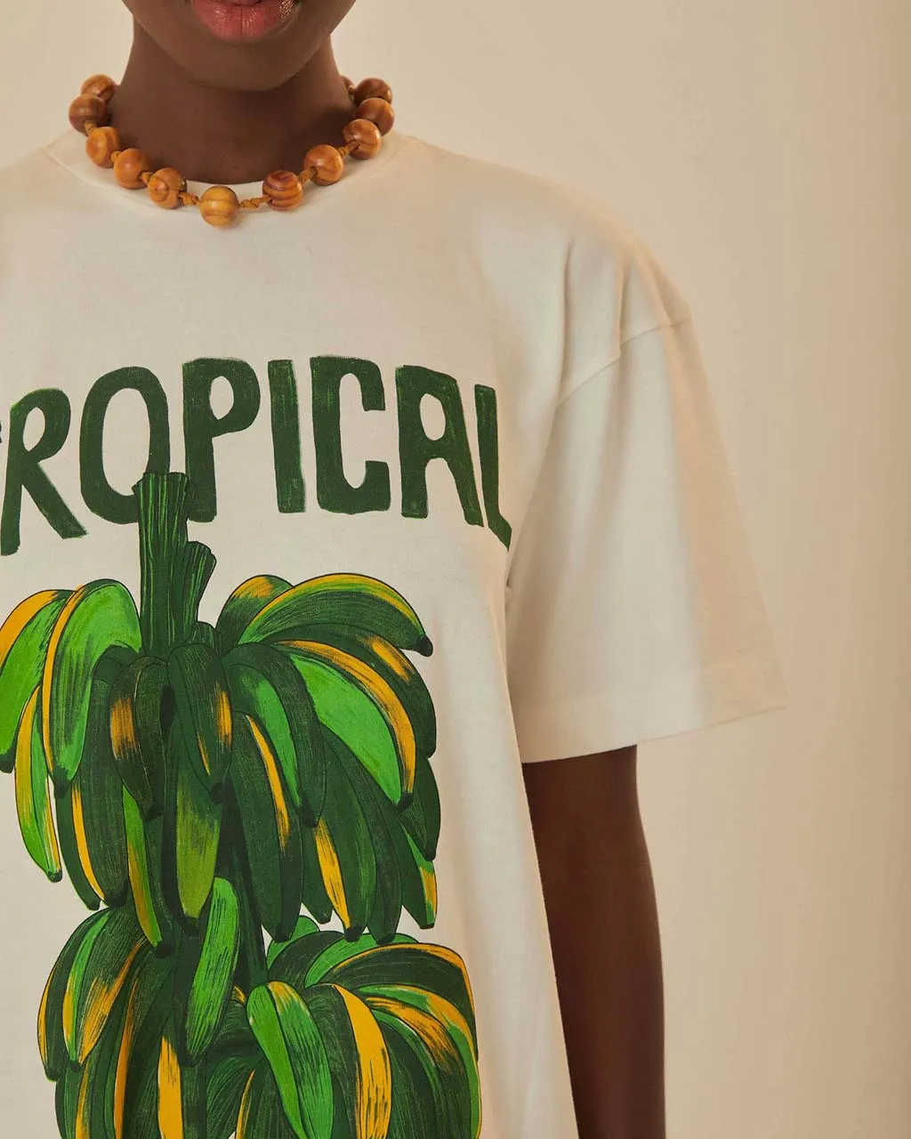 Tropical T-Shirt Dress