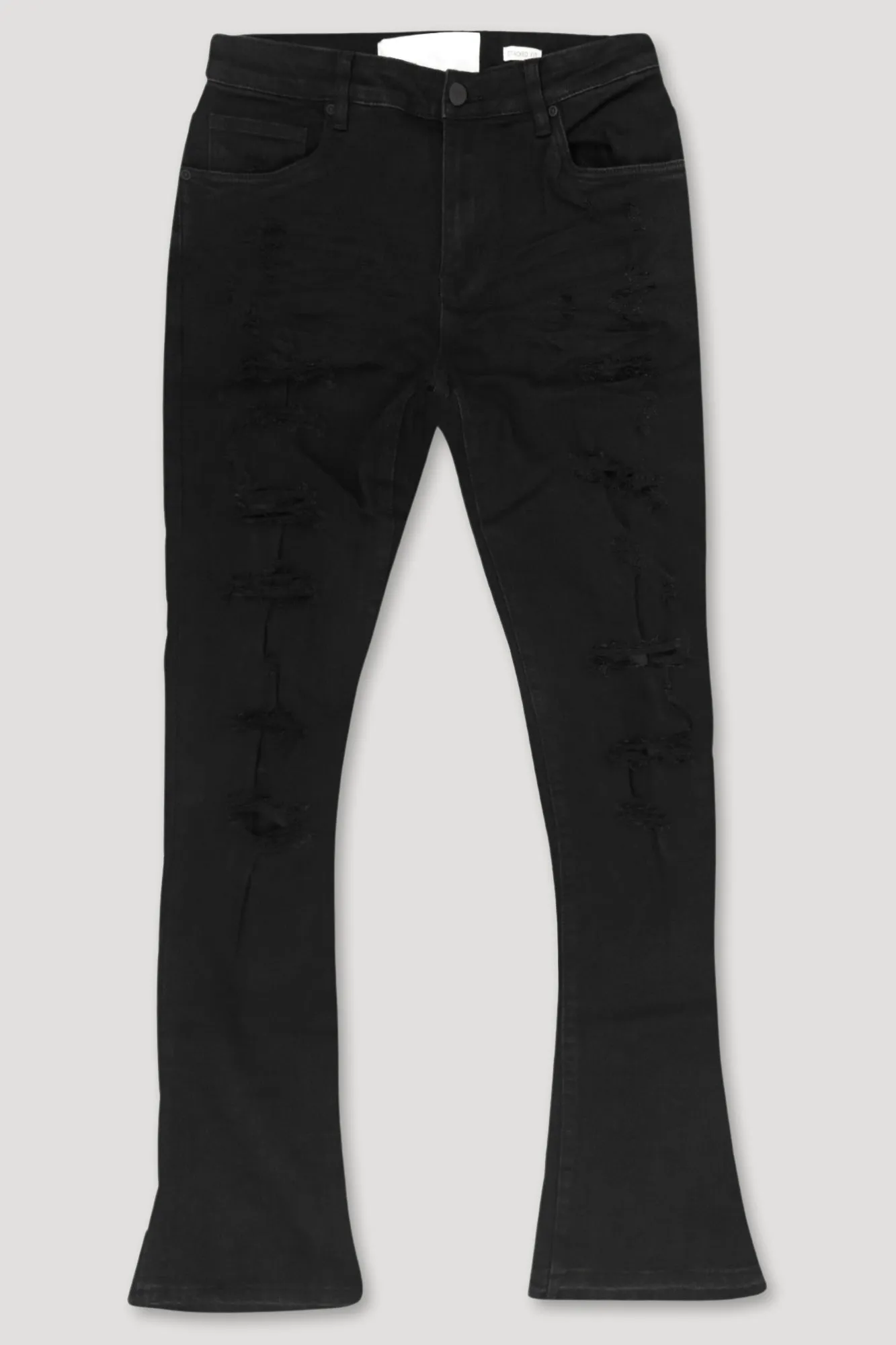 Vertigo Stacked Denim (Jet Black)