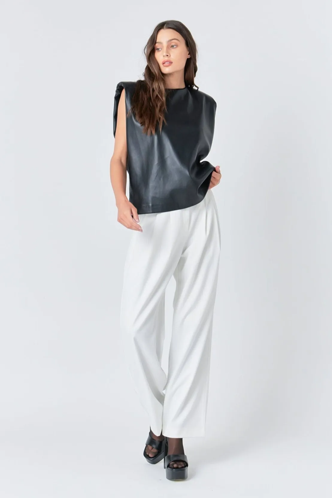 Wide Leg Trousers