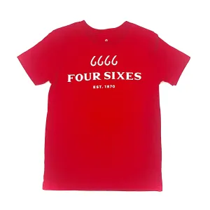 Youth Logo T-shirt Heather Red